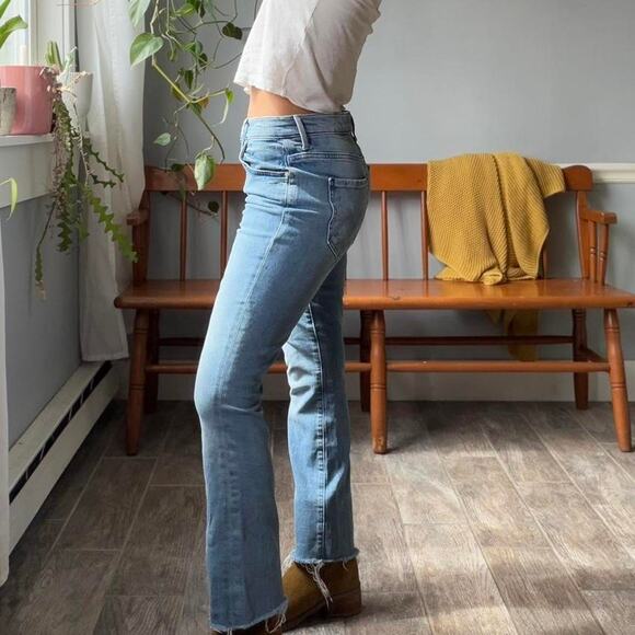 Mother The Insider Ankle Fray Jeans (27) - Picture 5 of 8